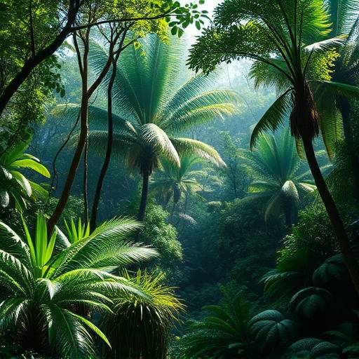 Imagen de un bosque exuberante, para el documental 'Planeta Verde'